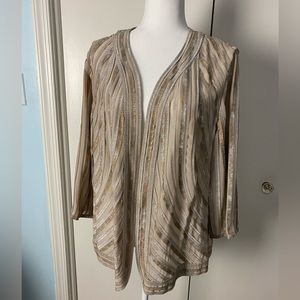 Chicos TRAVELERS Gilded Strip Jacket